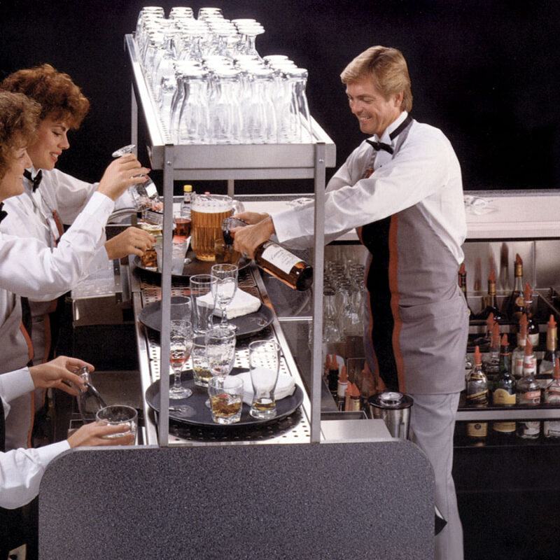 Clean bar top